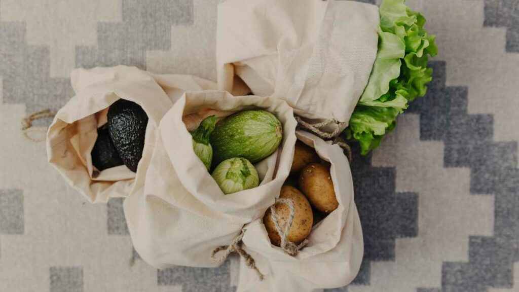 Reusable food storage bags