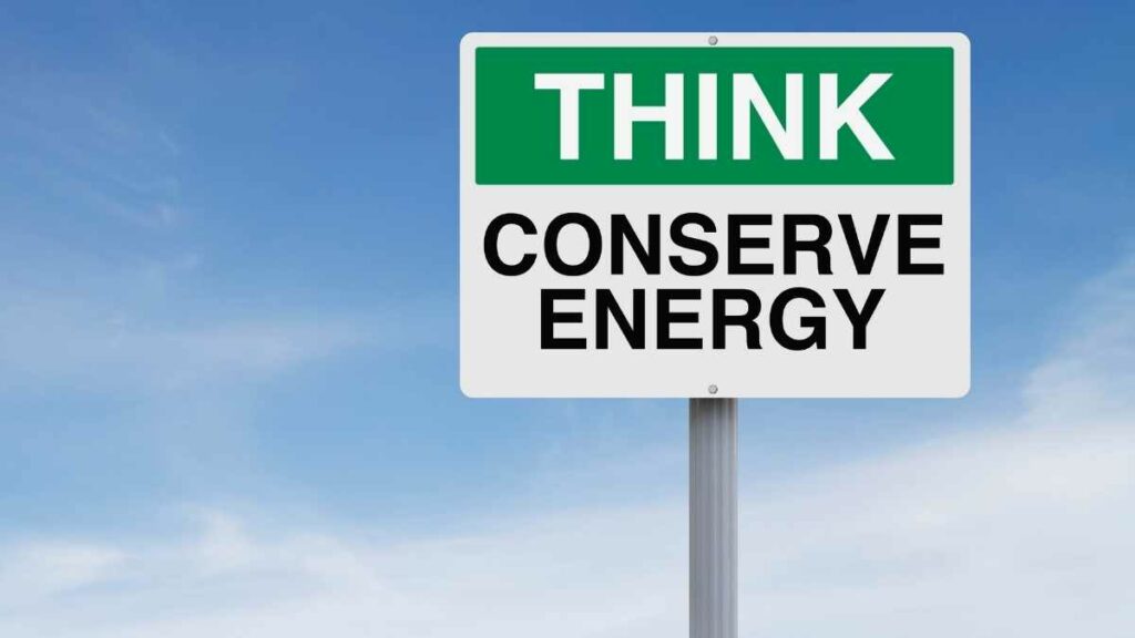 Conserve Electrical Energy