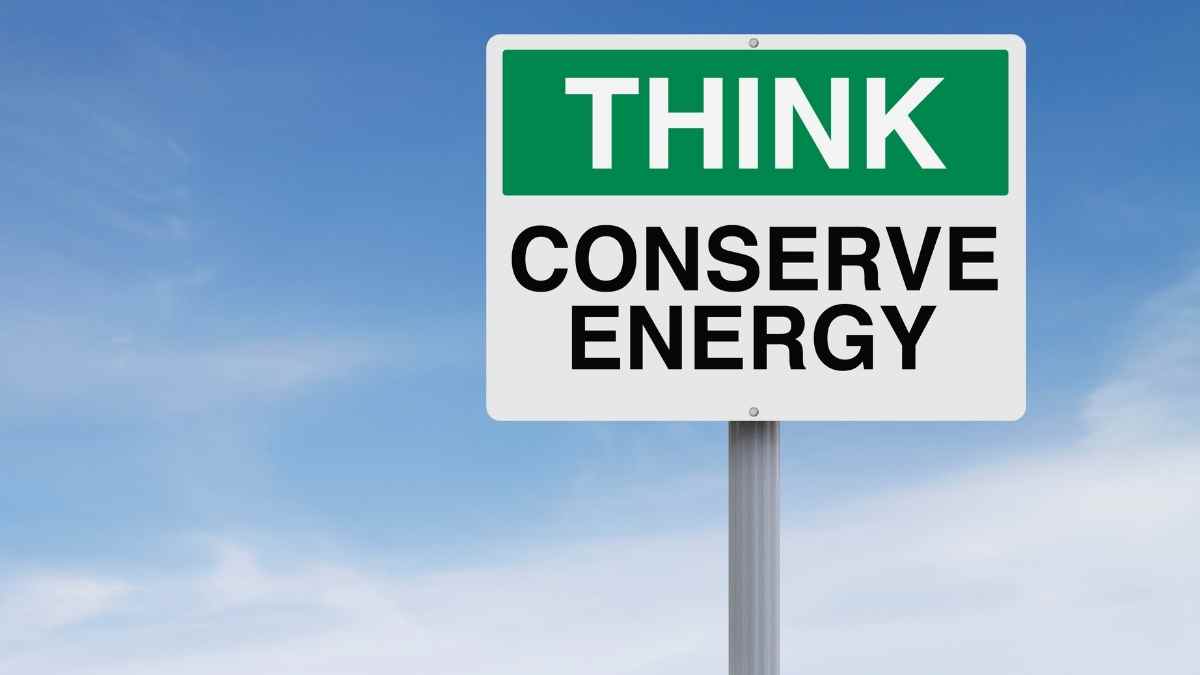 conserve energy tips